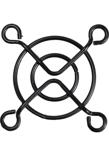 100pcs Çok Metal Çelik 40mm 4cm Siyah Fan Koruyucu Parmak Koruma Izgara Net