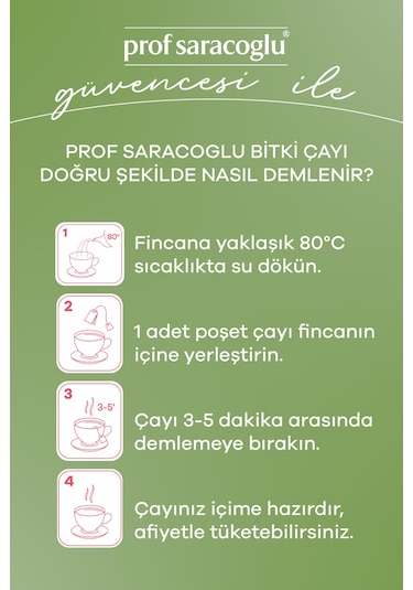 Prof Saracoglu Atkuyruğu Kırkkilitotu Equisetum Arvense Bitki Çayı 20'li