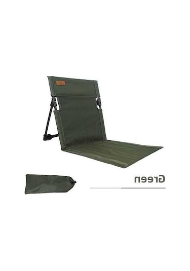 Pazly Katlanır Kamp Sandalyesi, Hafif Asker Yeşili, Plaj Bahçe Veranda Balıkçılık Koltuğu Asker Yeşili