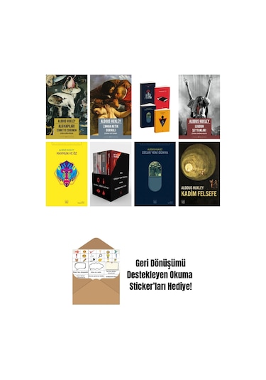 Aldous Huxley 8 Kitap Seti
