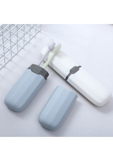 Sones Açık Hava Seyahat Taşınabilir Diş Macunu Diş Fırçası Ev Depolama Bardak Kutusu Kasa Beyaz Diğer