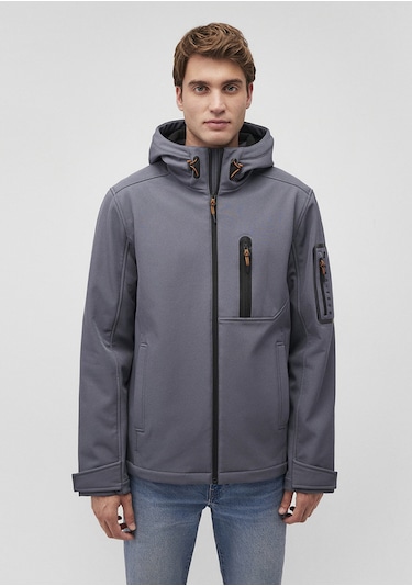 Mavi - Kapüşonlu Lacivert Ceket 0110264-80776 Lacivert