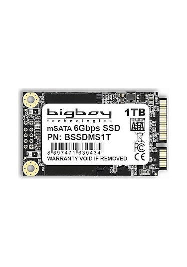 Bigboy BSSDMS1T 1 TB 550/500 MB/S mSATA SATA 3 Notebook SSD