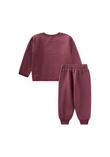 Sweatshırt Takım 1-5 Yaş Mürdüm Mürdüm