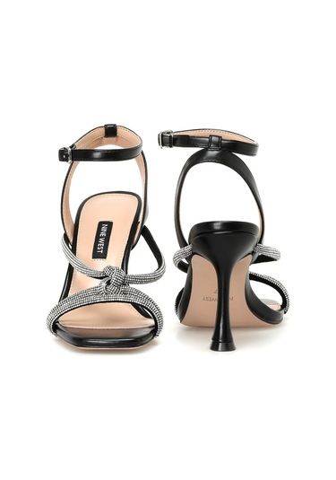 Nine West Faır 4fx Siyah Kadın Topuklu Sandalet 000000000101484430