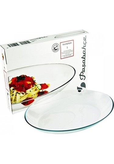 Modern Cam Sunum Tabağı Meyve & Salata Şeffaf