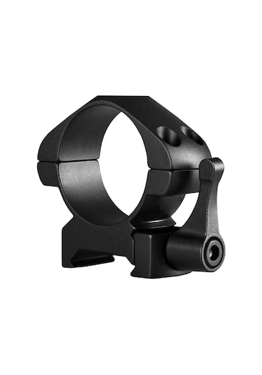 Hawke Precision Steel Ring Mounts 30mm Orta Yükseklikte Dürbün Ayağı Siyah