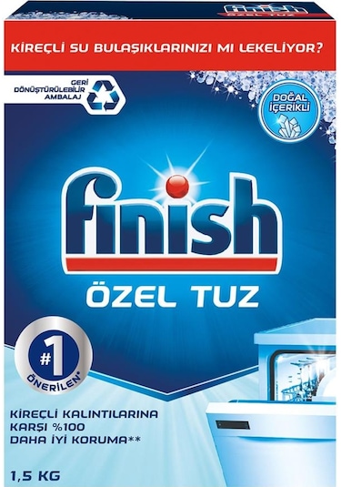 Finish Parlatıcı 800 ML + Finish Tuz 1500 G
