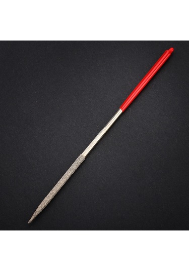 Lemestar Gitar, Keman, Guzheng İçin 10'lu Çeşitli Şekilli Metal Dosya Seti - Düz, Kare, Yuvarlak, Yarım Yuvarlak, Elips, Üçgen - Kaydırmaya Dayanıklı Kollü, Dayanıklı Zımpara Aracı