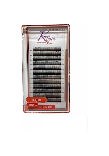 Kaşmir Kirpik I - Lash  0.07 MM C Mix Kutu Pratik 5D Demet Kirpiği