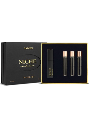 Niche Exclusive Sables Travel Erkek Parfüm Seti EDP 4 x 8 ML