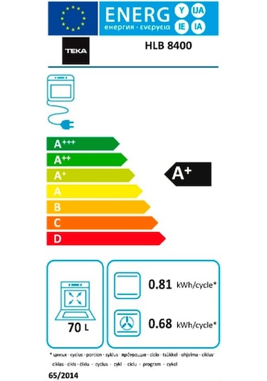 Teka HLB 8400 WH Ankastre Multifonksiyonel Dijital Ekranlı Turbo Fırın