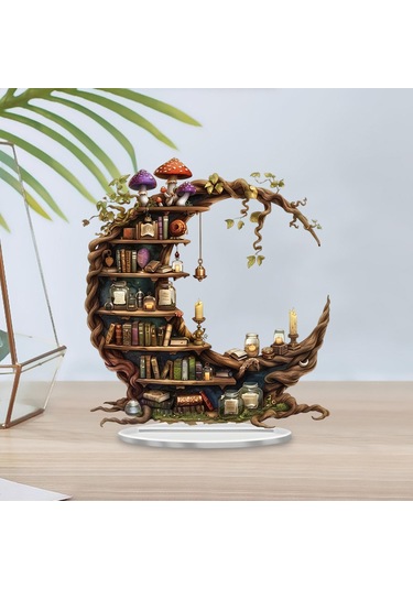 Suntek Ofis Kitaplık Dolabı Için 2d Heykeli Dekorasyon Sanat 20cmx18cm