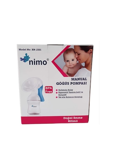 Nimo XN-J201 Manuel Tekli Göğüs Pompası