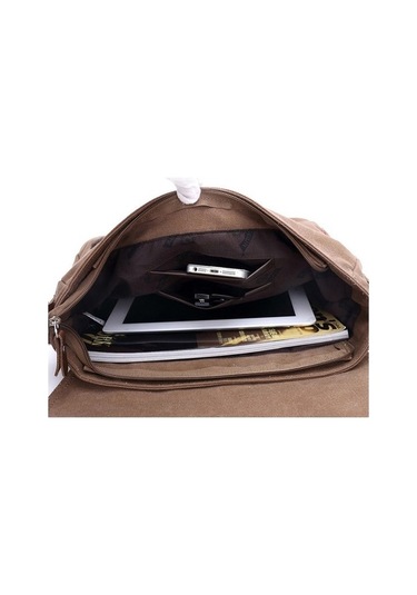 Wondernest Augur 8501 Erkek Günlük Kanvas Omuz Messenger Kolay Kullanıcı Çanta Altın