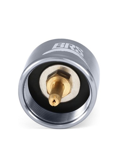 Bloomnest Gaz Tankı Adaptörü Propan Ocak Adaptörü 2 Adet Gümüş Kaplı Aksesuar Gümüş Gümüş