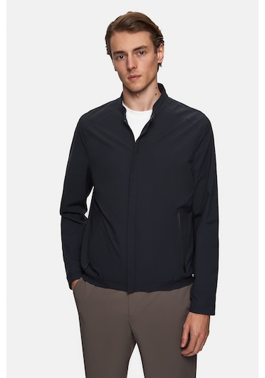 Twn Slim Fit Lacivert Düz Mont 2ec0735320350 Lacivert