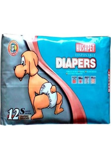 Hushpet Köpekler İçin Çiş Pedi S Boy 12'li