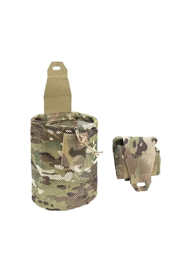 Konesam Dış Mekan Taçtik Molle Ağ Çantası, Çekirdekli Saklama, Bel Takımı, Katlanabilir, Çok Amaçlı Araç Ve Gereç Çantası Siyah Diğer