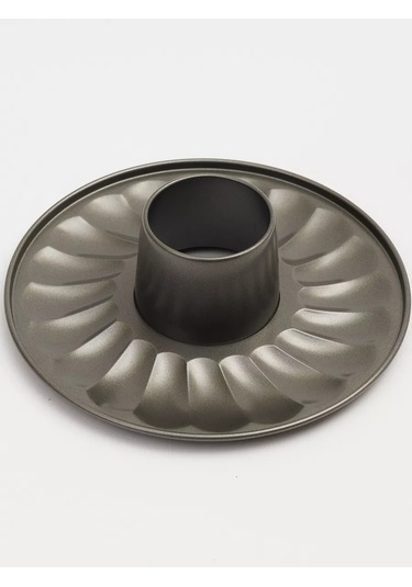 Mallony 24 Cm Tabanlı, Yuvarlak, Sökülebilir Kek Pişirme Kalıbı 204088569 Siyah