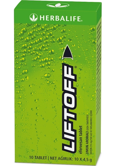Herbalife Liftoff Efervesan İçecek Limon Aromalı