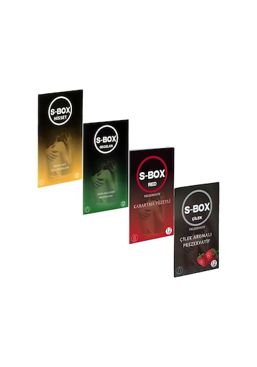 S-Box Karma Set Prezervatif 48'li