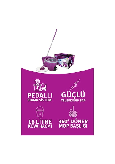 Thunderbolt Pedallı Otomatik Temizlik Seti