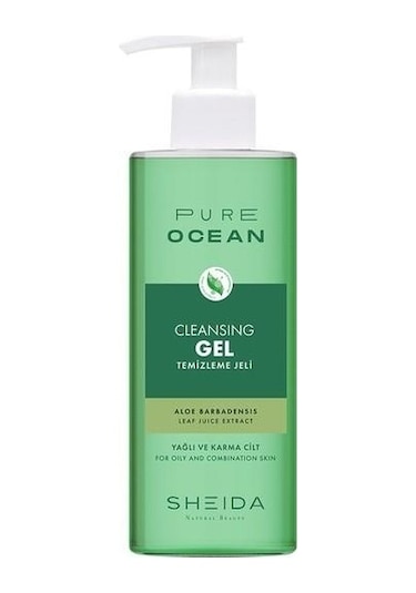 Sheida Pure Ocean Yağlı ve Karma Ciltler İçin Yüz Yıkama Jeli 250 ML