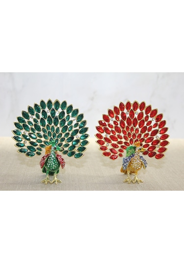 Swaroski Tavuskuşu Alk3833