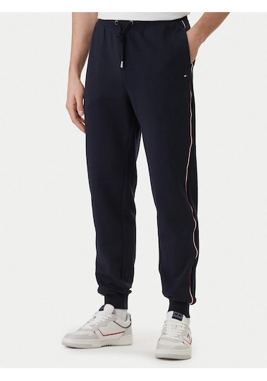 Tommy Hilfiger Mw0mw42882dw5 Global Stripe Erkek Eşofman Altı Lacivert