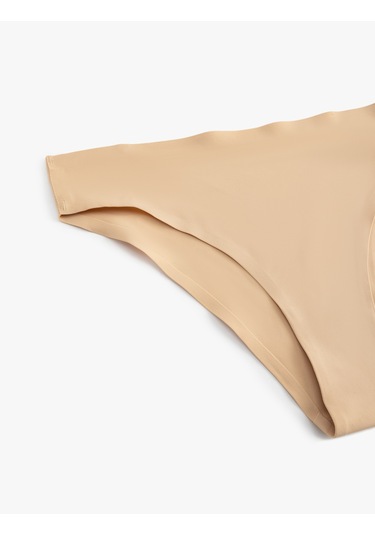 Koton Vücudu Saran Hafif Kumaş Rahat Kalıp Dikiş İzi Görünmez Brazilian Külot Ten Rengi 5slk30117mk Ten Rengi