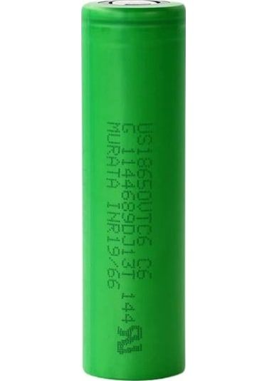 Murata Vtc6 18650 3.7v 3000mah Li-ion Şarjlı Pil 1 Adet