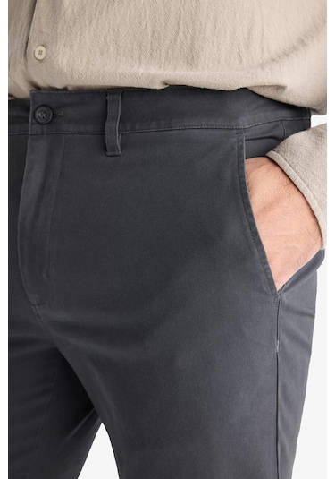 Defacto Regular Fit Normal Kesim Düz Paça Chino Pantolon D7349ax25auar9 Antrasit Defacto Regular Fit Normal Kesim Düz Paça Chino Pantolon D7349ax25auar9 Antrasit