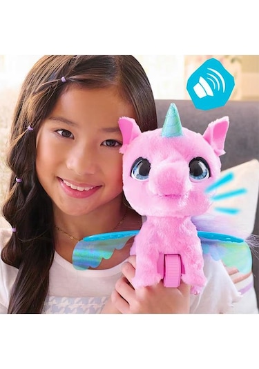 Hasbro Furreal Fly A Lots İnteraktif Peluş Alicorn 20 Cm 28064 Çok Renkli