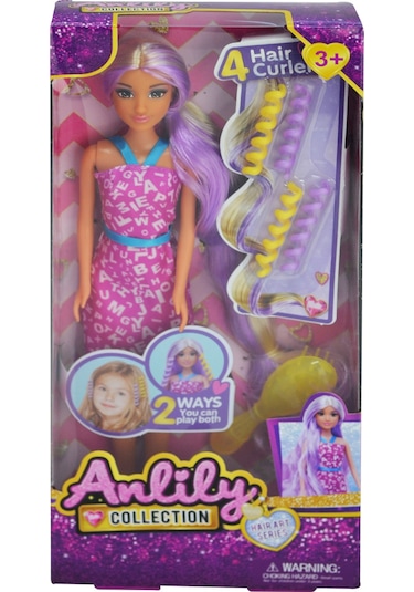 Anlily Bebek Kuaför Set Pembe