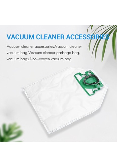 12'li Paket Vorwerk Kobold Vk200 Elektrikli Süpürge Torbası Fp200 Elektrikli Süpürge Torbası-yvan Db Yc