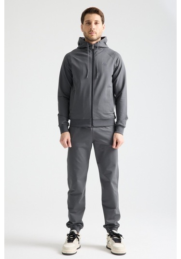 Shooter Sportswear Elit Class Füme Erkek Eşofman Takımı Mevsimlik Kapüşonlu Manşetli Rahat Kalıp Füme Shooter Sportswear Elit Class Füme Erkek Eşofman Takımı Mevsimlik Kapüşonlu Manşetli Rahat Kalıp Füme