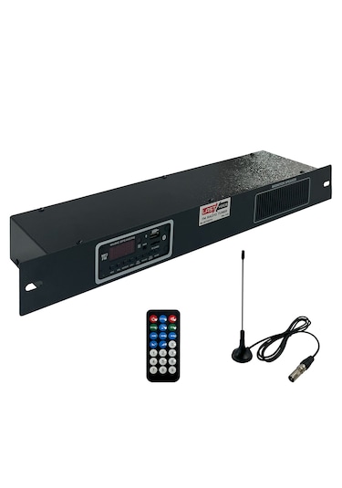 Fm-724 Kumandalı Usb Bt Dijital Fm Tuner Radyo Trt Bandrollü