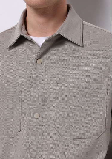 Colins Regular Fit Erkek Bej Shacket Cl1075640 Q1.v2 Dbg Bej Colins Regular Fit Erkek Bej Shacket Cl1075640 Q1.v2 Dbg Bej