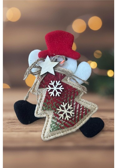 Yılbaşı Ağaç Süsleri Koleksiyonu- Kardan Adamlı Ağaç Süsü