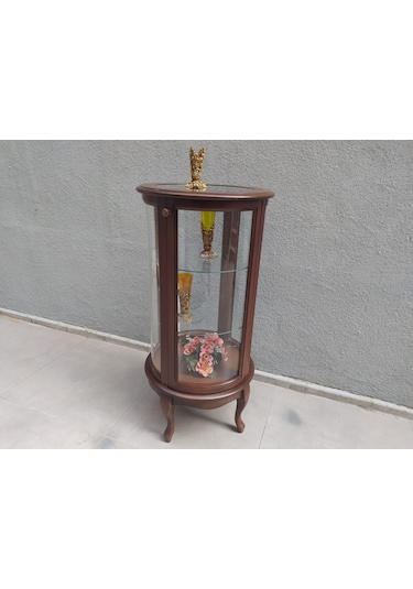 Bengimobilya Gümüşlük Yuvarlak Model 120 Cm Parlak Ceviz Kayın Lükens Aslan Ay (482398501) Bengimobilya Gümüşlük Yuvarlak Model 120 Cm Parlak Ceviz Kayın Lükens Aslan Ay (482398501)