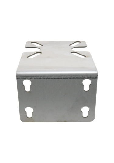 Youtek Stainless Steel Su Filtresi Kasa Braketi - Hava Ve Fırtına Dayanıklı, Duvar/potaya Montajlı, Sağlam Bağlantı Sağlar Vidalı Yok Gümüş
