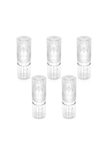 Leezsing Dr.pen Ve Hydra.pen H3 İçin 24 İğneli 10'lu Su Işıltısı Kartuş Paketi Evde Cilt Bakımı Çok Renkli