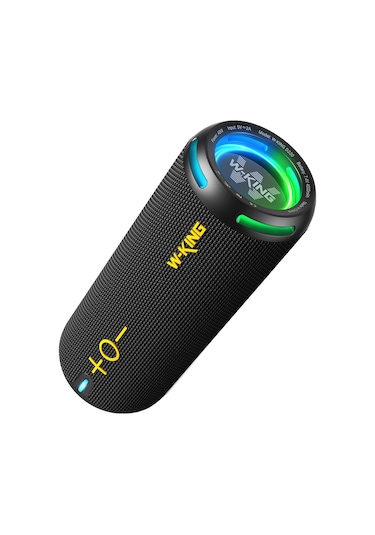 W-kıng D320 Bluetooth Hoparlör, 40w 360 Surround Boombox, 24 Saate Varan Çalma Süresi, Ip67, Kablos