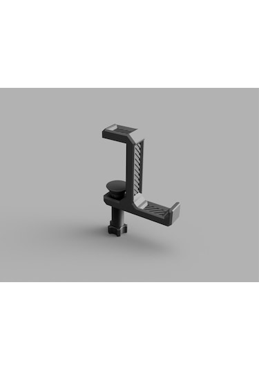 Şık Masa Kenarı Asılabilir Kulaklık Standı - Kulaklık Tutucu Masa Askılığı Masa Kenarı Askılığı