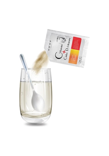 Voop C Vitamini D3 Vitamini ve Çinko 20 Saşe
