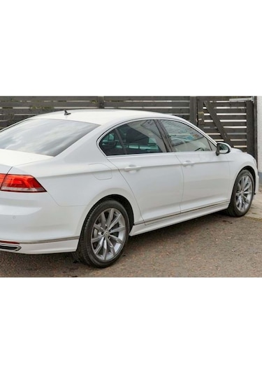 Vw Passat B8 R Line Marşpiyel Seti Mat Siyah 2015 - 2019