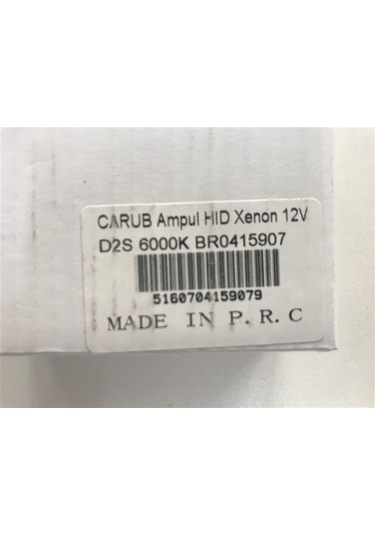 Replax D2S 6000K Xenon Ampulü.1. Kalite zenon ampulü