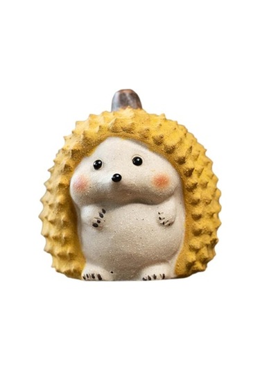 Lijinxu Durian Hayvan Heykeli Sevimli Heykel Masa Kirpi-şekli