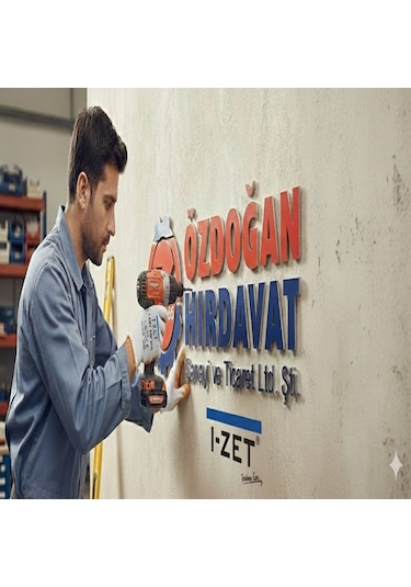 I-zet Inp03 Polyester Örme Nitril Eldiven 288 Adet No 10